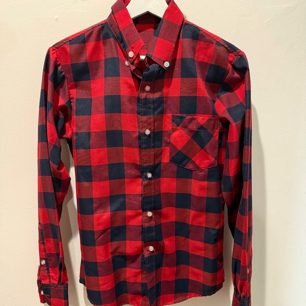 Checkered long Sleeves Shirt
